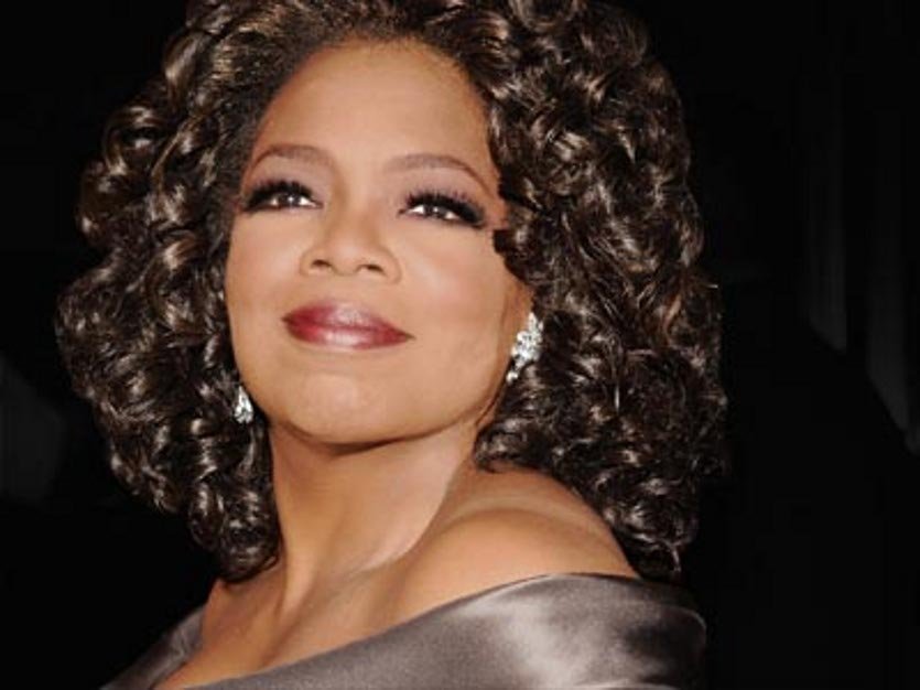 Oprah Winfrey recibió