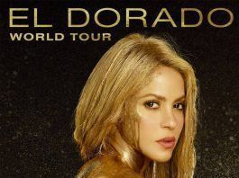 Shakira anuncia su nueva gira El Dorado Esta es la imagen oficial del nuevo tour de Shakira
