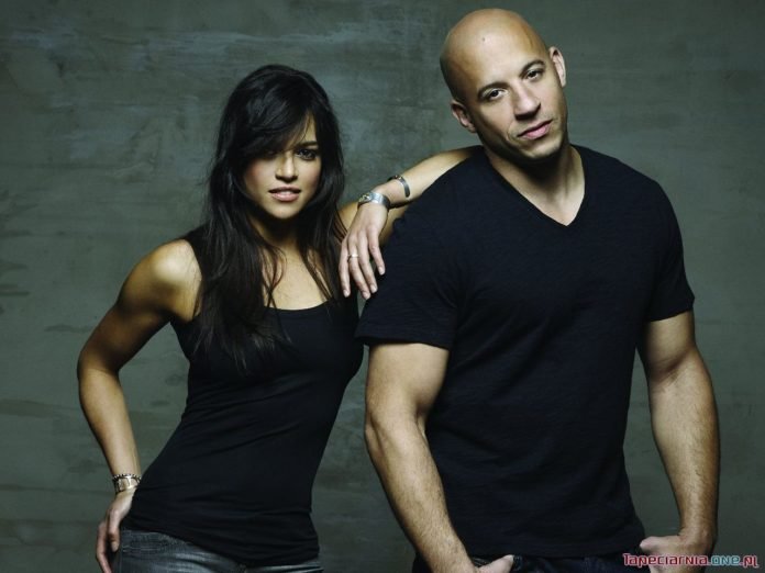 Michelle Rodríguez y Vin Diesel sobre rápidos y furiosos