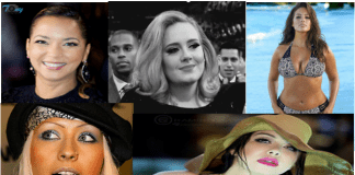 Grandes Famosas sexy sin ser flaquitas