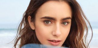 Actriz Lily Collins se cambia el color de pelo a rubio actriz lily collins