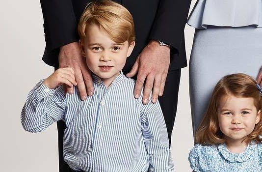 Príncipe George y la princesa Charlotte