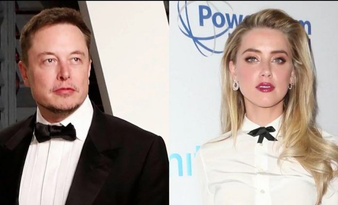 Amber Heard y Elon Musk