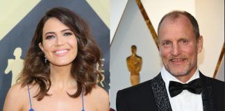 Mandy Moore y Woody Harrelson. Créditos: AFP
