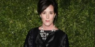 La diseñadora Kate Spade