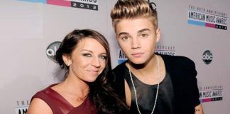 La madre de Justin Bieber
