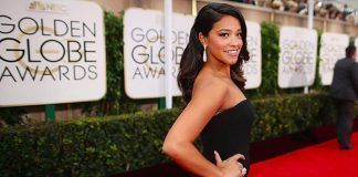 Gina Rodriguez luce un impresionante anillo ¿señales de boda con Joe LoCicero? Gina Rodríguez