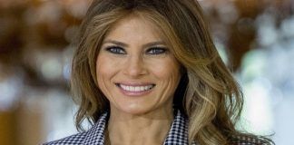 La primera dama de EEUU y su precioso vestido de Celine La primera dama de EEUU