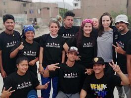 Angelina Jolie visitó Perú para encontrarse con migrantes venezolanos Angelina Jolie
