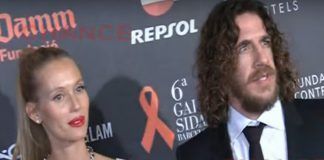 Vanesa Lorenzo y Carles Puyol celebran su amor por mensajes Vanesa Lorenzo y Carles Puyol