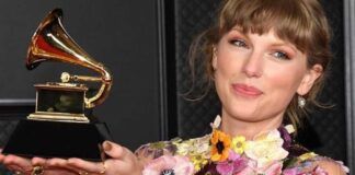 primera artista femenina en ganar el álbum del año tres veces