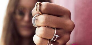 combinar joyas de oro