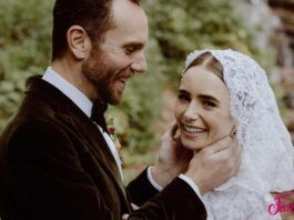 lily collins boda secreta