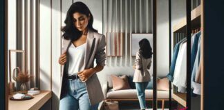 combinar blazers con ropa casual