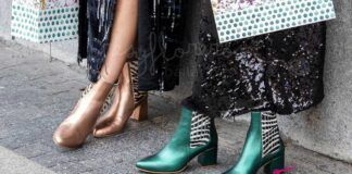 tendencias de colores y patrones botines 2024
