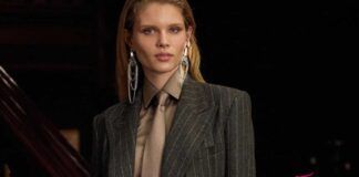 uso de la corbata en la moda femenina