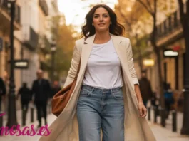 El regreso del tiro bajo en 2025: así lo llevan las españolas (y cómo copiarlo sin enseñar de más) Cómo combinar jeans tiro bajo