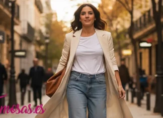 El regreso del tiro bajo en 2025: así lo llevan las españolas (y cómo copiarlo sin enseñar de más) Cómo combinar jeans tiro bajo