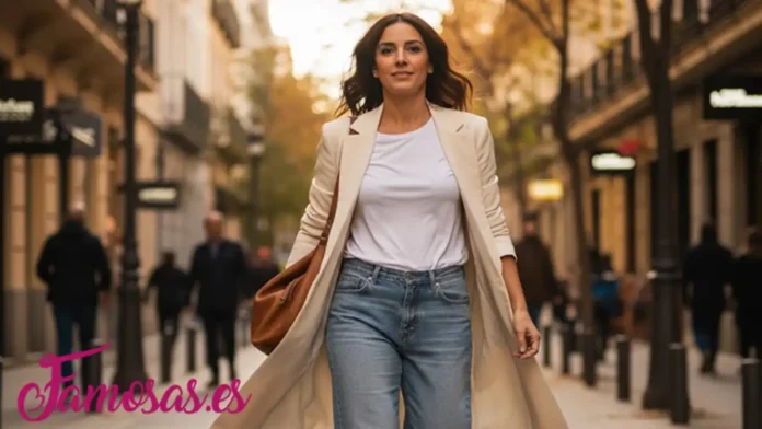 Cómo combinar jeans tiro bajo