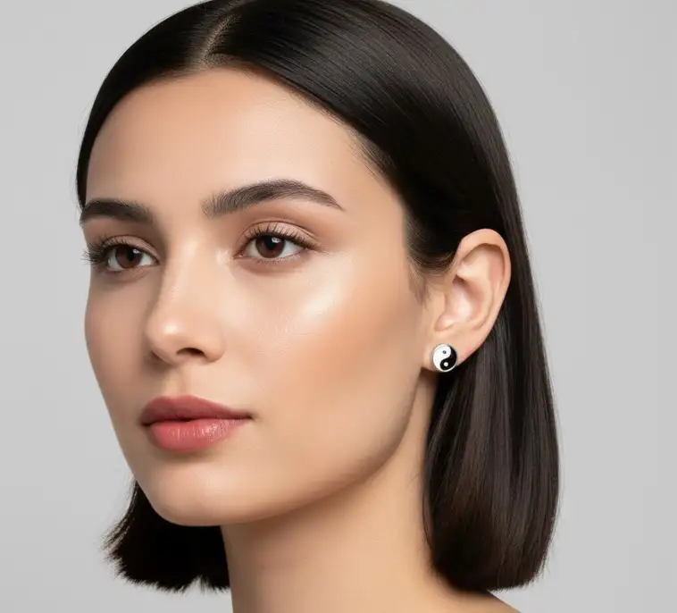 Pendientes “Yin & Yang” de EarCandy