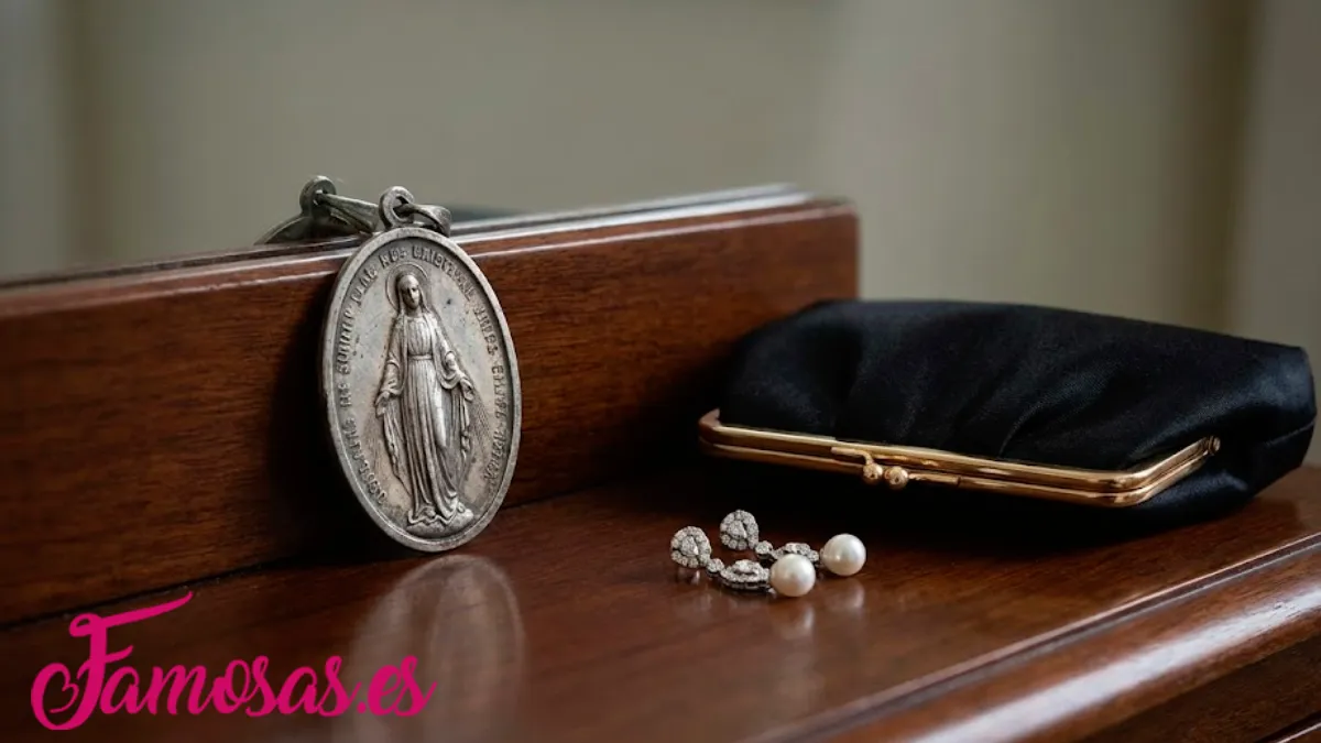 Isabel Pantoja – medalla religiosa como escudo