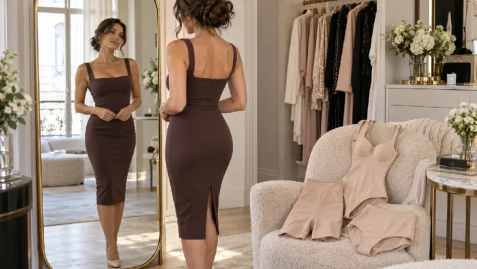 cómo elegir shapewear para un vestido ajustado sin que se marque